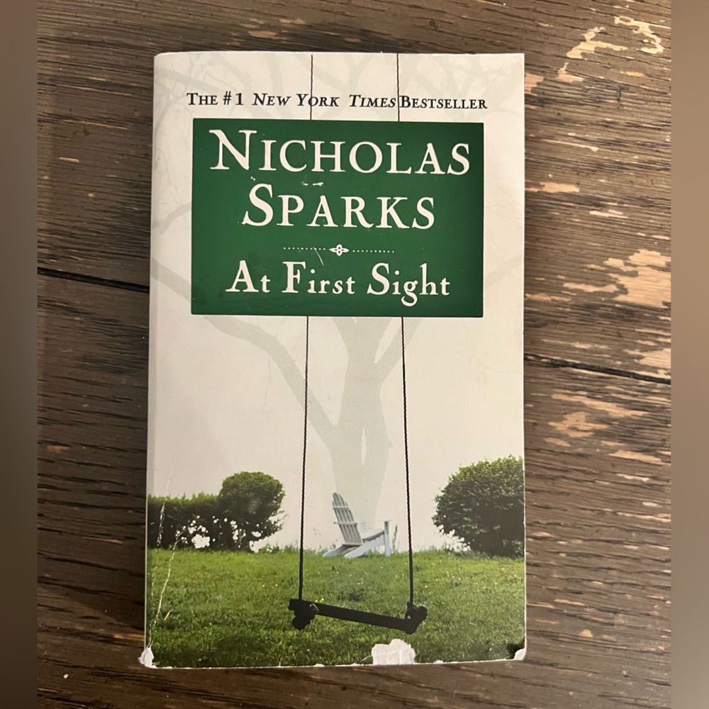 📚BUY 2 GET 1 FREE At First Sight by Nicholas‎ Sparks